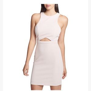 Guess Blush Cut Out Dress. Hemmed for 5’3
